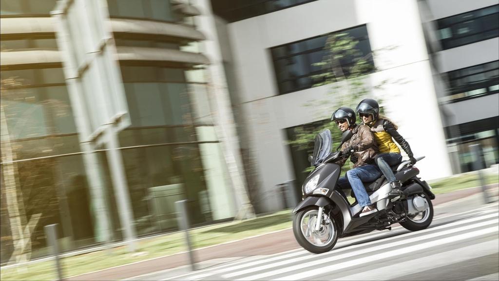 Executive style with scooter convenience With all the power, economy and comfort you need for urban commuting, the is the smarter choice in a hectic world where time is our most precious commodity.