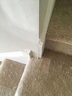 Return air filters installed Floors clean, no defects, splits, chips, scratches, or Squeaks STAIRS Score (1/4) 25% Appendix 13 Actions: #20 Pickets installed at handrails, no stringer defects, no