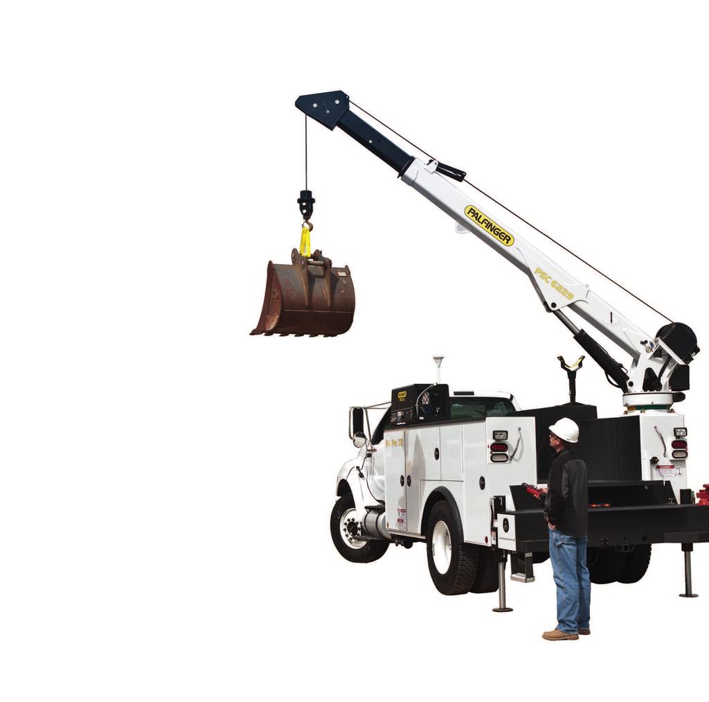 PUT IT ALL TOGETHER ONE PACKAGE A RELIABLE PARTNER PALFINGER IS YOUR ONE-STOP SOLUTION Rely on Omaha Standard Palfinger to provide the right equipment for your job.