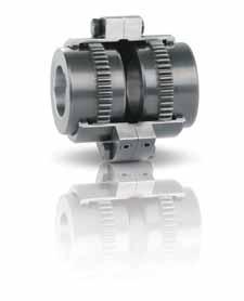 BZ CROWNED GEAR COUPLINGS SIZES FROM 1,300-348,000 Nm MODEL FEATURES BZ1 with keyway mounting high power