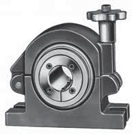 Special Duty mounted bearings have two piston ring seals running in grooves in the seal ring carriers at each end of the units to seal the bearings both on and off the shaft.