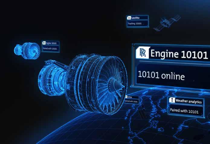 DIGITAL That was... our IntelligentEngine vision Rolls-Royce is taking Engine Health Management (EHM) to a new level of connectivity.