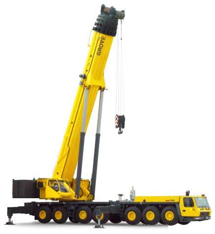 data features 5 ton (4 mton) capacity 197 ft ( m) 5 section full power boom Patented TWIN-LOCKTM boom pinning system 82 ft - 2 ft (25 m - 73 m) lattice luffing jib 39 ft - ft (12 m - m) fixed lattice