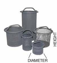 Basket Strainers P50313A Basket Only - Gallon - 1/8 holes 5 lbs. $99.00 P50313B Basket Only - Quart - 1/8 holes 2 lbs. $94.75 P50313BQ Basket Only - Quart - 1/4 holes 2 lbs. $94.75 P50313BXS Basket Only - Quart - 1/16 holes 2 lbs.