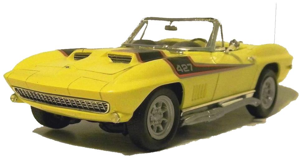 RoR Step-by-Step Review 20131209* 1967 Corvette Convertible 1:25 Scale Revell Model Kit #85-4087 Review 1967 was to be the unveiling of the third generation "MAKO" styling.