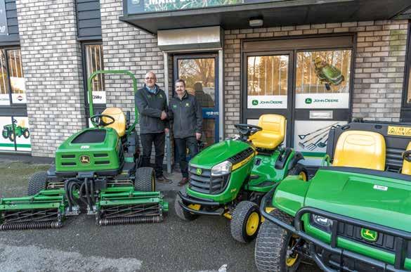 TALLIS AMOS GROUP TAKES ON BS MOWERS We are very pleased to announce that we have acquired the trade and assets of Bristol based professional turf dealer BS Mowers Limited, as part of John Deere s