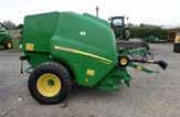 bales JD F440R (2014) 18,500 Fixed Chamber Round Baler, C/W, 2M Pick Up Roller Compressor,