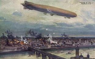 World War I The prospect of airships as bombers had been recognised in Europe well before the airships were up to the task.