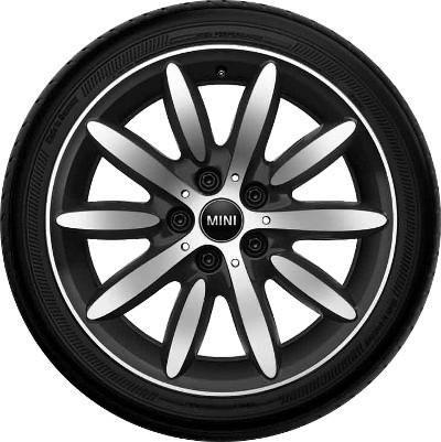 0, 205/45 R17 $1,250 $750 Code: 2HN Style: 503 In combination with + $500 NC 17" Track Spoke
