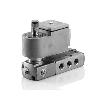 Air and Inert Gas Non-Incendive Field Wiring Valves Brass, Aluminum, or Stainless Steel Bodies /" to " NPT / 5/ 5/3 Features solenoid enclosures to provide corrosion resistance in harsh environments