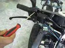 SECTION C-5: HANDLEBAR-RIGHT SWITCH ASSEMBLY Preparations: Disassemble Front Fairing see Section B-1 Disassemble Front Console Cover see Section B-2 Disassemble Vertical