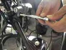 cable strips Open connector Unscrew the two fasten bolts of Key switch by 10mm socket wrench Assemble all parts in the other