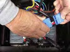 Rotor Open the seat and remove Cover of electronic box by using - Phillips screwdriver