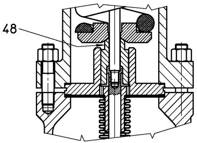 Auxiliary balanced piston and/or bellows protection for balanced bellows valves