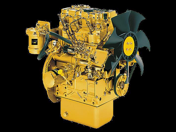 .. Aluminium Non return valve... Cast iron GG25 Engine Engine brand... Caterpillar Engine type... C1.1 Max. power @ 2800 rpm... 24 Hp (18 kw) Max. adjusted speed.