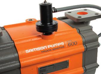 Air must then be supplied to the suction side of the pump