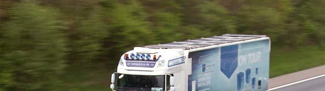 Our energy-efficient solutions attract customers Blue Energy on Tour approx.