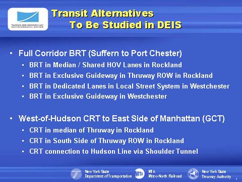 Slide 52 In Rockland, BRT would