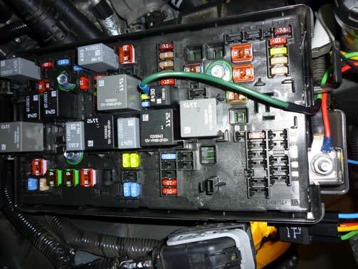 Wiring of oil pump relay- use IGN FUSE#19 (GREEN) 20amp and