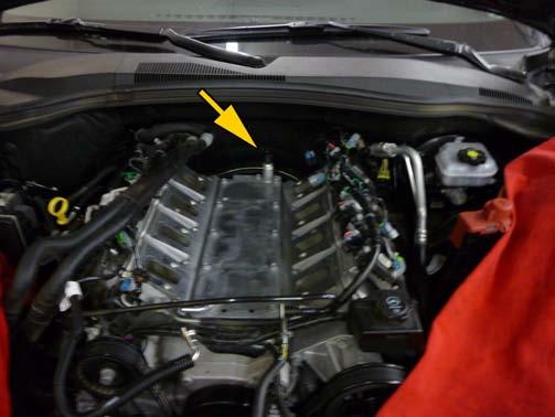 21. Lift air box straight up and separate from intake pipe 22.
