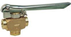 Connection 3312 1/4" MPT, 1/4" Hose CURVED BRASS EXTENSIONS WITH FIXED BODY Male Nozzle Thread by Female Nozzle Thread Max 125 PSI Mfg.