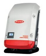 TECHNICAL DATA SYmO HYBRID The Fronius Symo Hybrid is the heart of the storage solution for 24 hours of sun - the Fronius Energy Package. With power categories from 3.0 to 5.