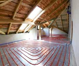 The floor heating system has turned out to be the best solution to maintain the best warmth comfort in the building industry, e.g.: churches, public buildings (sports halls, exhibition halls), industrial buildings.