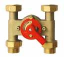 System KAN-therm - automatics KAN-therm four-way H 6 valve 1 with by-pass Pcs./packing Code * 1 014001 Valve for manual control - a constituent of mixing unit (code 060200).
