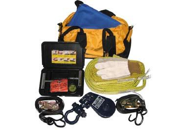 ORTB #276020 Off Road Trouble Bag, 20 Tow Strap, 8 Tree Saver,