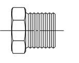 211 STEEL PLUGS AND VENTS Steel Plug (O-Ring Boss) NPT Steel Plug NPT Air Vent PART NET PORT SIZE NUMBER PRICE CM-74004 #4 SAE $3.