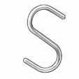 Slack hangers Gripper Hanger / Silver Metal Hook Swivel Hook!! Push down metal clasp locks garment securely in place. Kids 8 Wide 1005HI White 1005B Black (Packed 200 per box) $23.