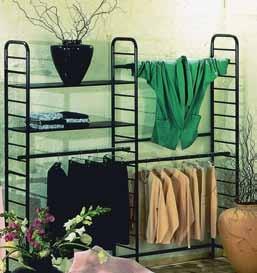 Ladder System Wall Units & Displayers Double Center Floor Rack