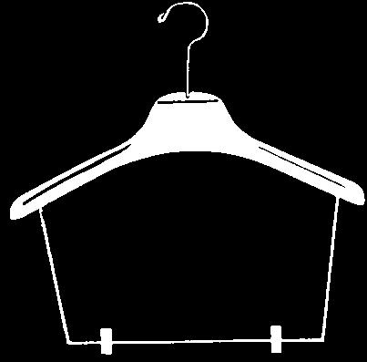 Display hangers For that extra touch All hangers use 4 or 6 chrome hook. Special colors available: pewter, clear, beige, tortoise & custom colors. For gold, black, or white hook, add 25 to price.