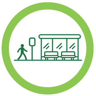 bus stops and shelters Implementing bus