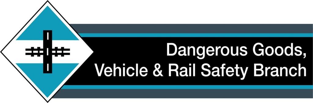 Dangerous Goods and Rail Safety A