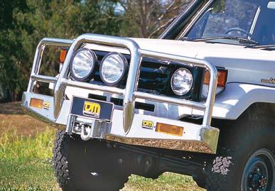 heavy duty no nonsense T13 Steel bull bar is designed for commercial, government and Serious 4WD applications. With features that set it apart from the rest including s LIMITED LIFETIME WARRANTY.