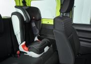 Newly introduced seat, tested and approved to the NEW car seat regulation CSSS ECE R129. Rearward-facing installation ONLY. 3-point seat belt installation in the car.