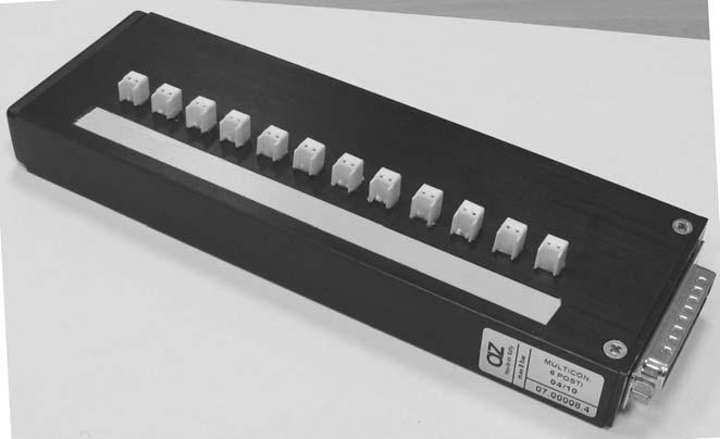 electronic plate (rack) 60 20 A /8 /4 model 07.04.2 07.023.2 n. stations A 2 90 3 2.5 model n. stations A 07.042.2 2 02 07.043.2 3 28 ACCESSORIES 07.25.0 3mt. cable with connector D-SUB 25 07.024.