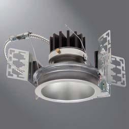 DESCRIPTION 6 inch LED recessed medium beam downlight with 50 cut off specially designed for LED technology.