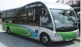 Electric Buses Technology / Market Status Bus driven entirely by electric motor powered lithium battery 64 electric buses