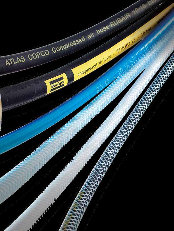To ensure that you benefit from the full potential power of your tools, Atlas Copco has developed a full range of air line accessories for use with Atlas Copco tools and air motors.
