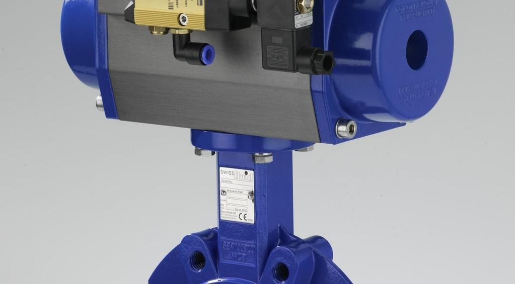Modular Design Valves are available as wafer- or lug-style valves, with bare shaft as per