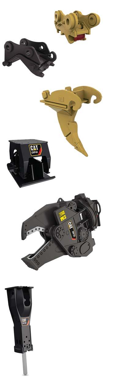 Couplers Quick couplers allow one person to change work tools in seconds for maximum performance and flexibility on a job site.