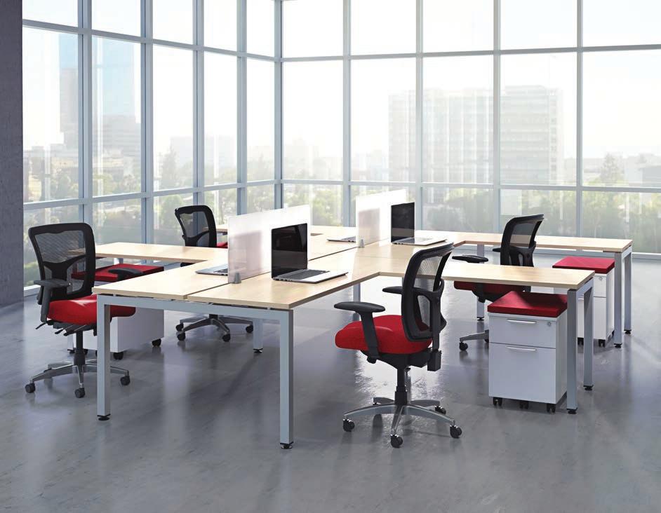E1 ELEMENTS SERIES Design an office space that is truly unique with the simple, contemporary look and affordable price of the Elements Collection.