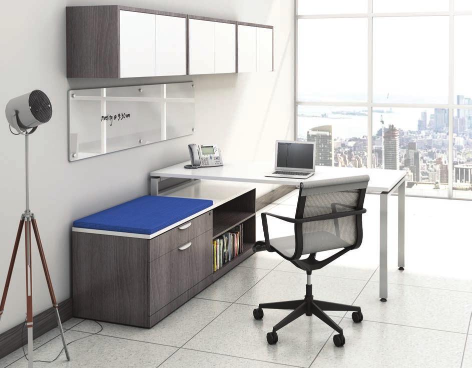 E6 ELEMENTS PLUS SERIES Co-ordinate your perfect work space with the Elements Plus Series.