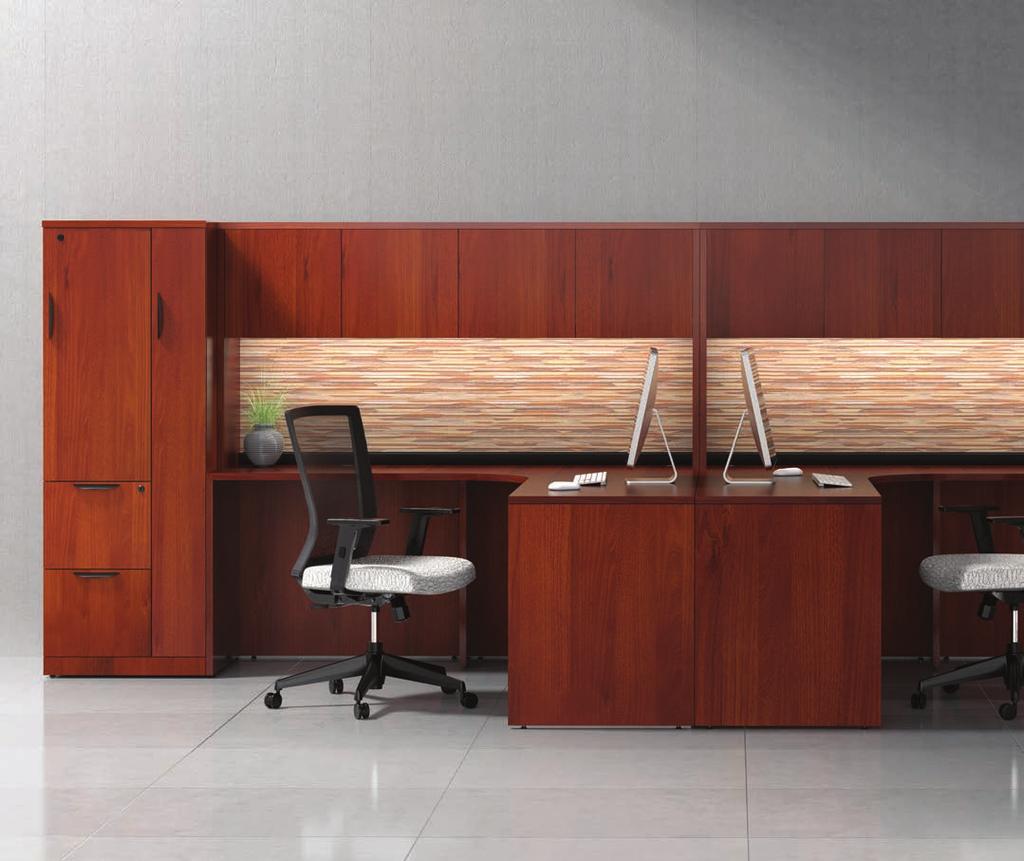 Executive L-Shaped Workstation with