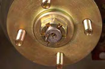 35. If more than two threads (0.1 /25mm) are showing, remove the nut and install a washer between the hub and the castle nut. 39.