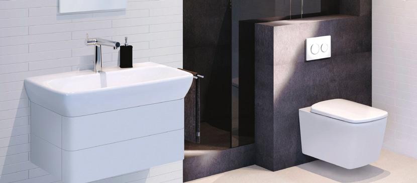 SIGMA INWALL CONCEALED CISTERNS Suitable for traditional inwall installations allowing design freedom to create a