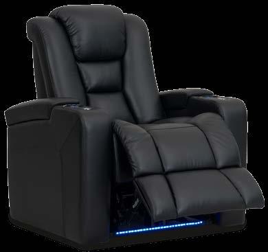 Recline and Power Headrests Refrigerated LED Cupholders USB port included in cupholder Storage Arms and Tray 1.