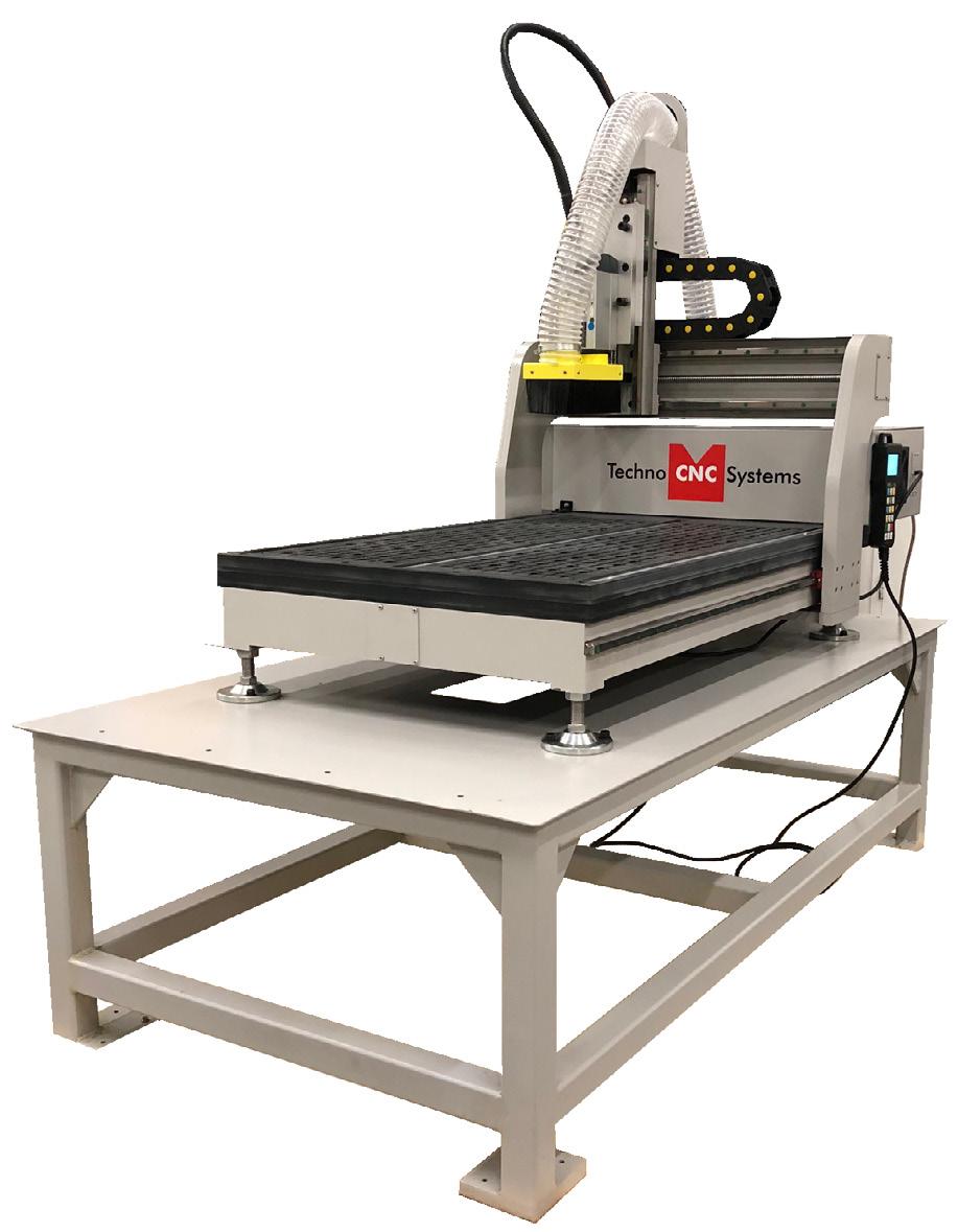 Automatic tool calibration pad TABLETOP CNC ROUTER Techno is proud to introduce the NEW HD II 2136 Tabletop CNC Router- a compact version of a full scale CNC system that can be implemented in a